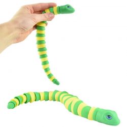 Slinky Orm Grön och Gul 30 cm