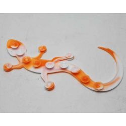 Squido Popit Strip suction Gecko Octoplop It Lizard Sugkopps ödla Fidget 20 cm