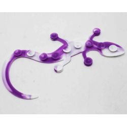 Squido Popit Strip suction Gecko Octoplop It Lizard Sugkopps ödla Fidget 20 cm
