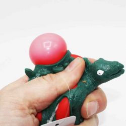 Squeeze Dinosaurie med luft klämdjur 11 cm