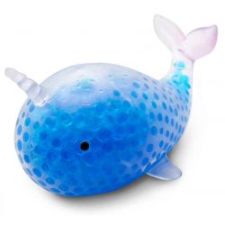 Klämdjur Narval Squishy Blå