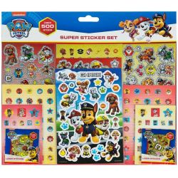 Stickers Klistermärken Paw Patrol 500 st