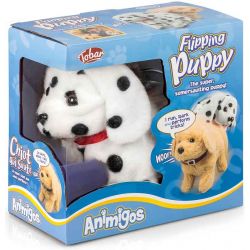 Animigos Flipping Puppy Dalmatian Interaktiv Hoppande Hund