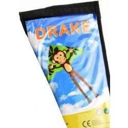 Flygande drake kite Apa 130 x 160 cm