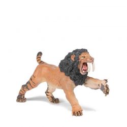 Papo Smilodon med man Leksaksdjur