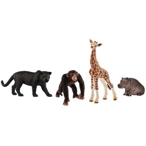 Schleich Vilda Djur 4 st. 72162 Wild Life