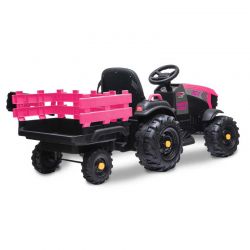 Eltraktor Rosa Super Load med vagn 12 volt Jamara