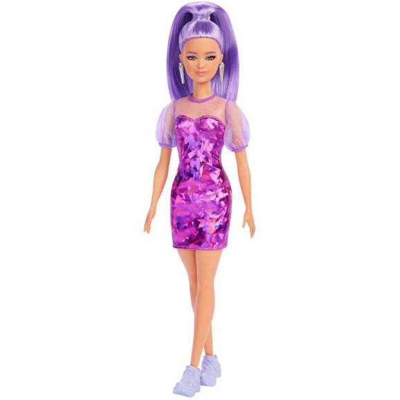 Barbiedocka Purple Monochrome Fashionistas Nr 178